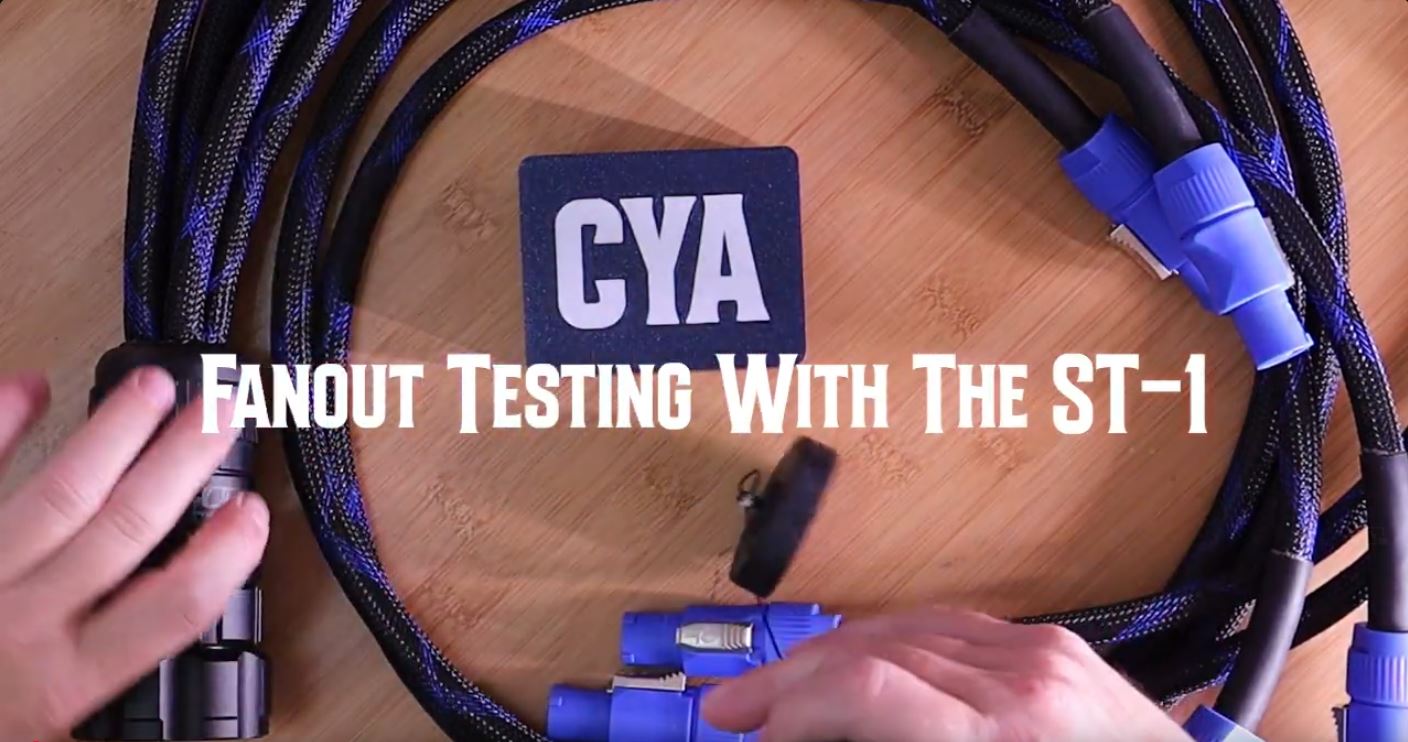 Socapex to 208V True1 Fanout Testing Kit